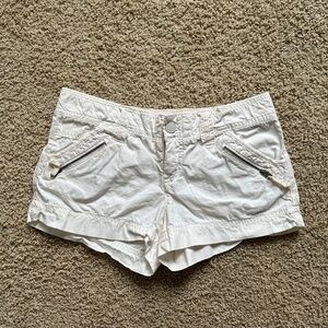American Eagle Beige Cargo Shorts - Size 4